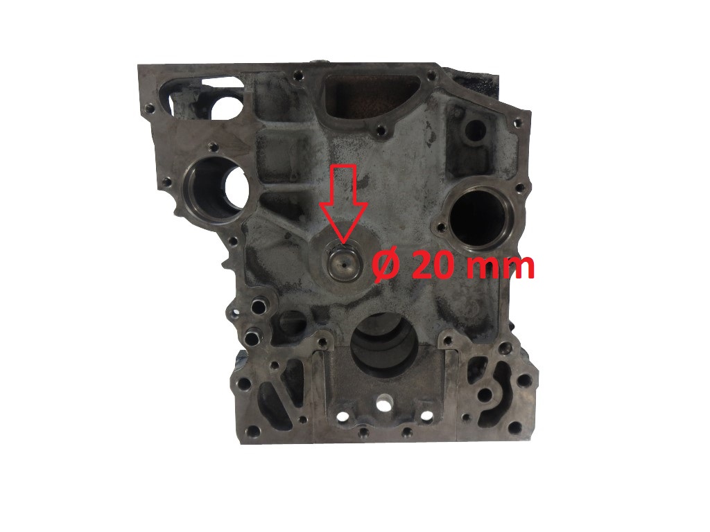 Motorblock für Mitsubishi L3E L3E2 Zwischenwelle 20mm