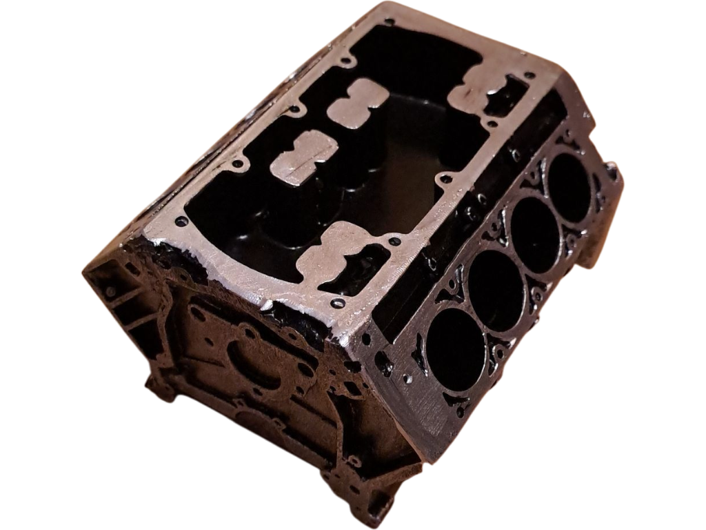 Visitenkarten- & Stifthalter V8 Motorblock