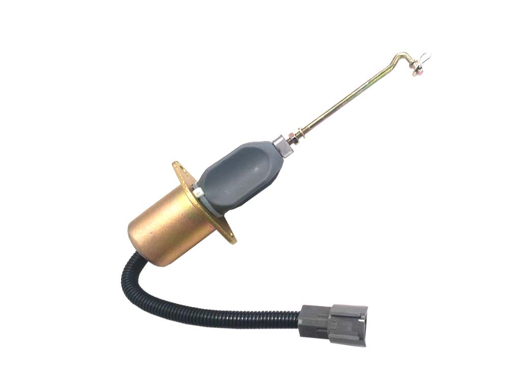 Abstellmagnet für Mitsubishi S4Q2 S4S Solenoid Kit mit Stecker 3-polig