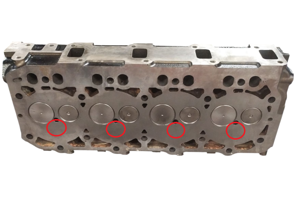 Zylinderkopf für Yanmar 4TNV88 mit Ventilen im AT