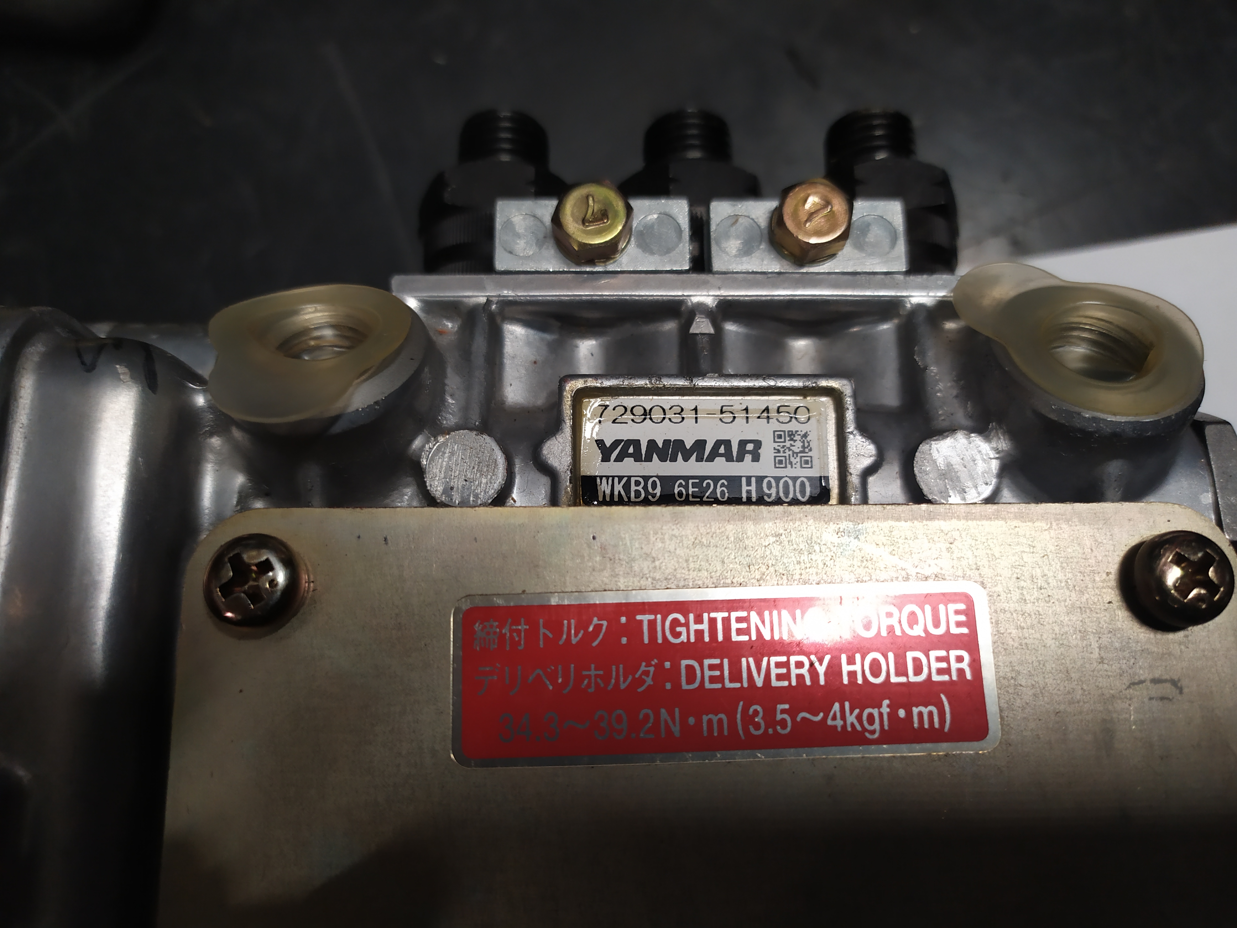 Einspritzpumpe für Yanmar 3TNE88 729031-51450 72903151450