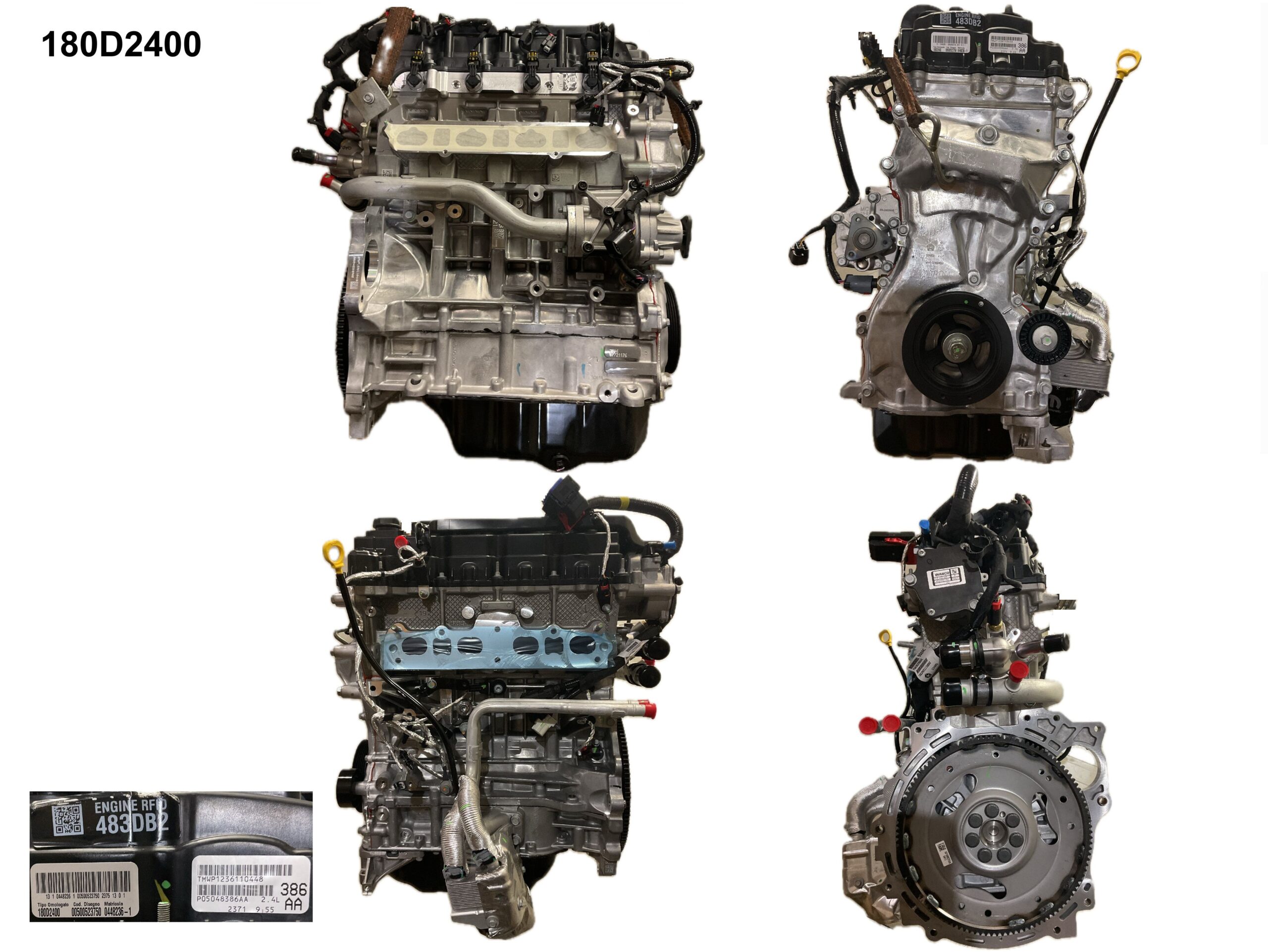 180D2400 2.4 16V Multiair Neumotor im AT  f�r Fiat 500X