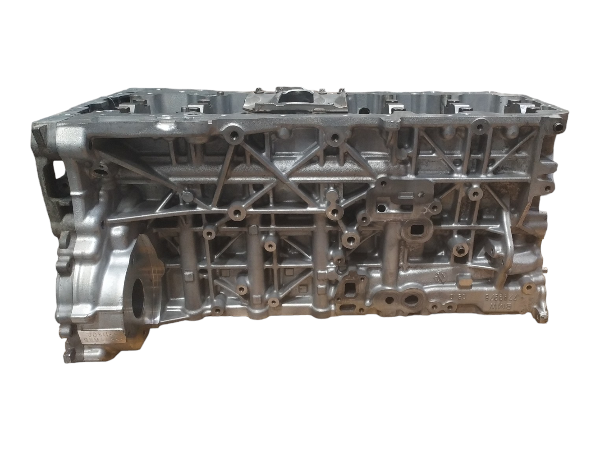 Motorblock für BMW N57D30A gereinigt