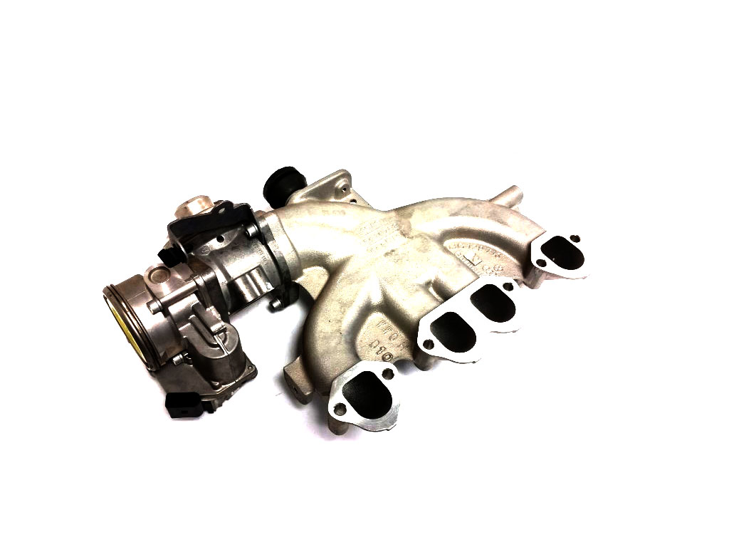 Ansaugkrümmer inkl. Drosselklappe für VW Audi BXE 038129637D 03G129713