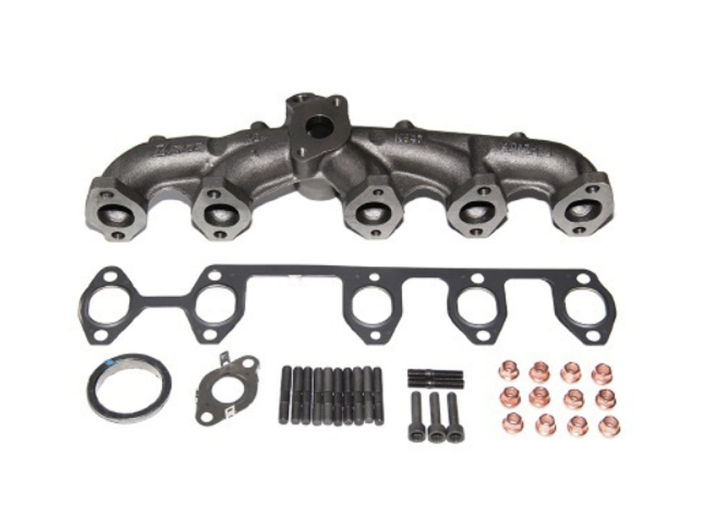 Abgaskrümmer inkl Montagesatz für T5 Touareg VW 2,5TDi BNZ BPC BPD BPE