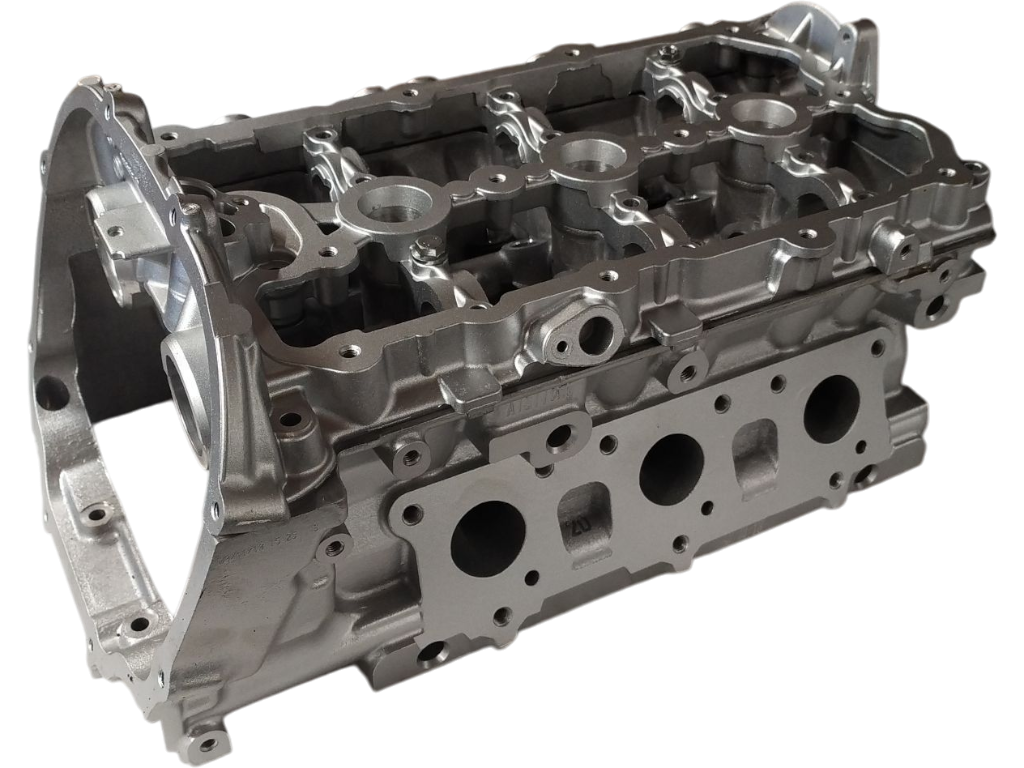 Zylinderkopf für Audi A4 S4 quattro 3,0 V6 24V CCBA mit Ventilen im AT