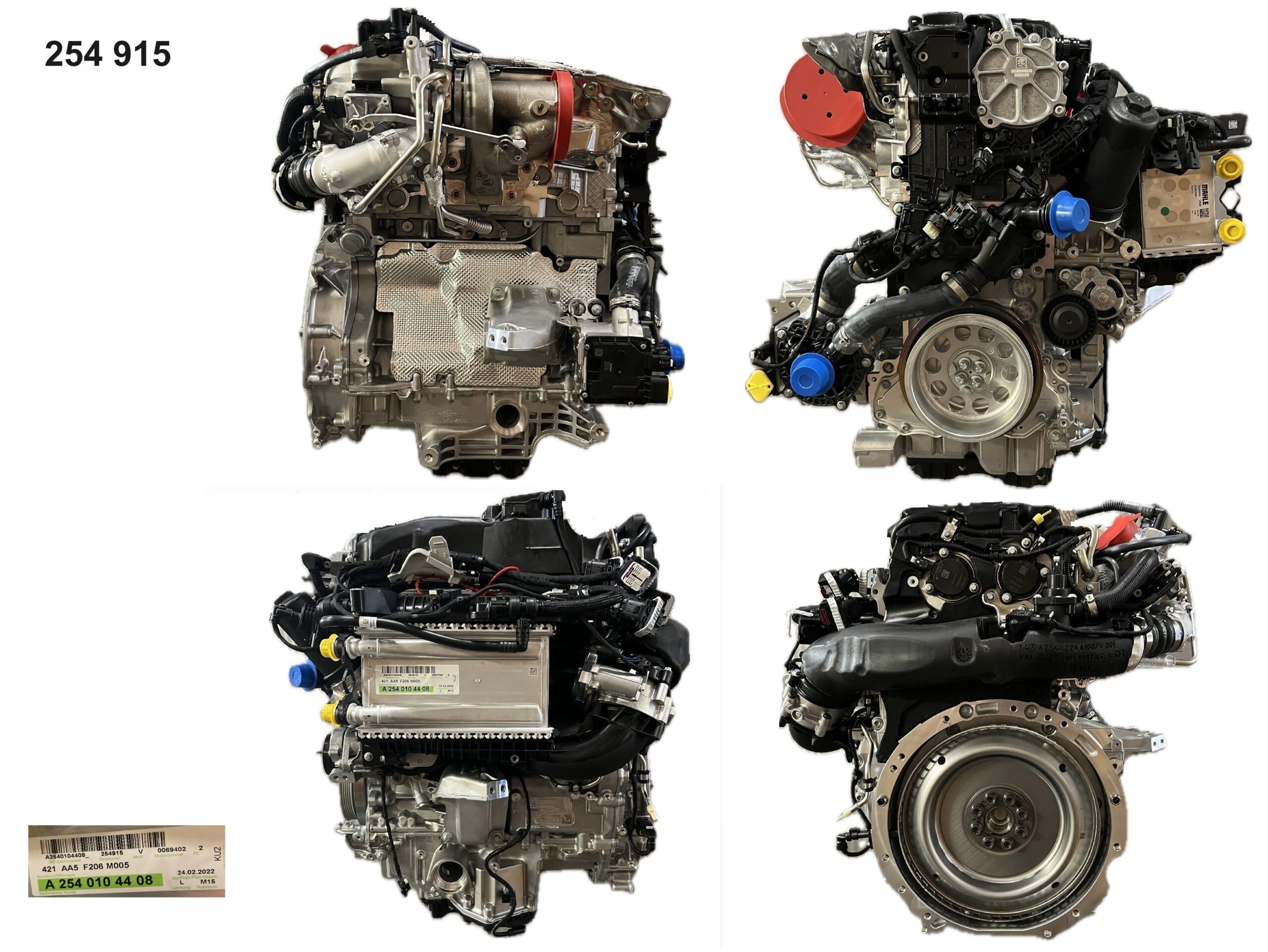 254.915 C200 EQ Boost 4-matic Neumotor im AT  f�r Mercedes-Benz C-klasse