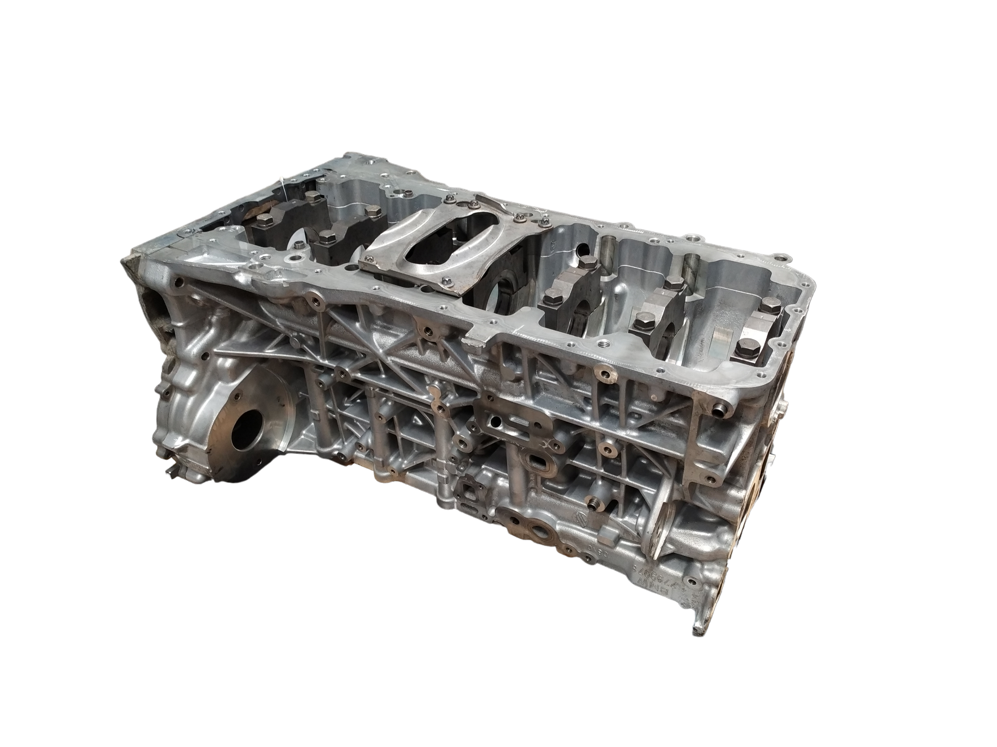 Motorblock für BMW N57D30A gereinigt