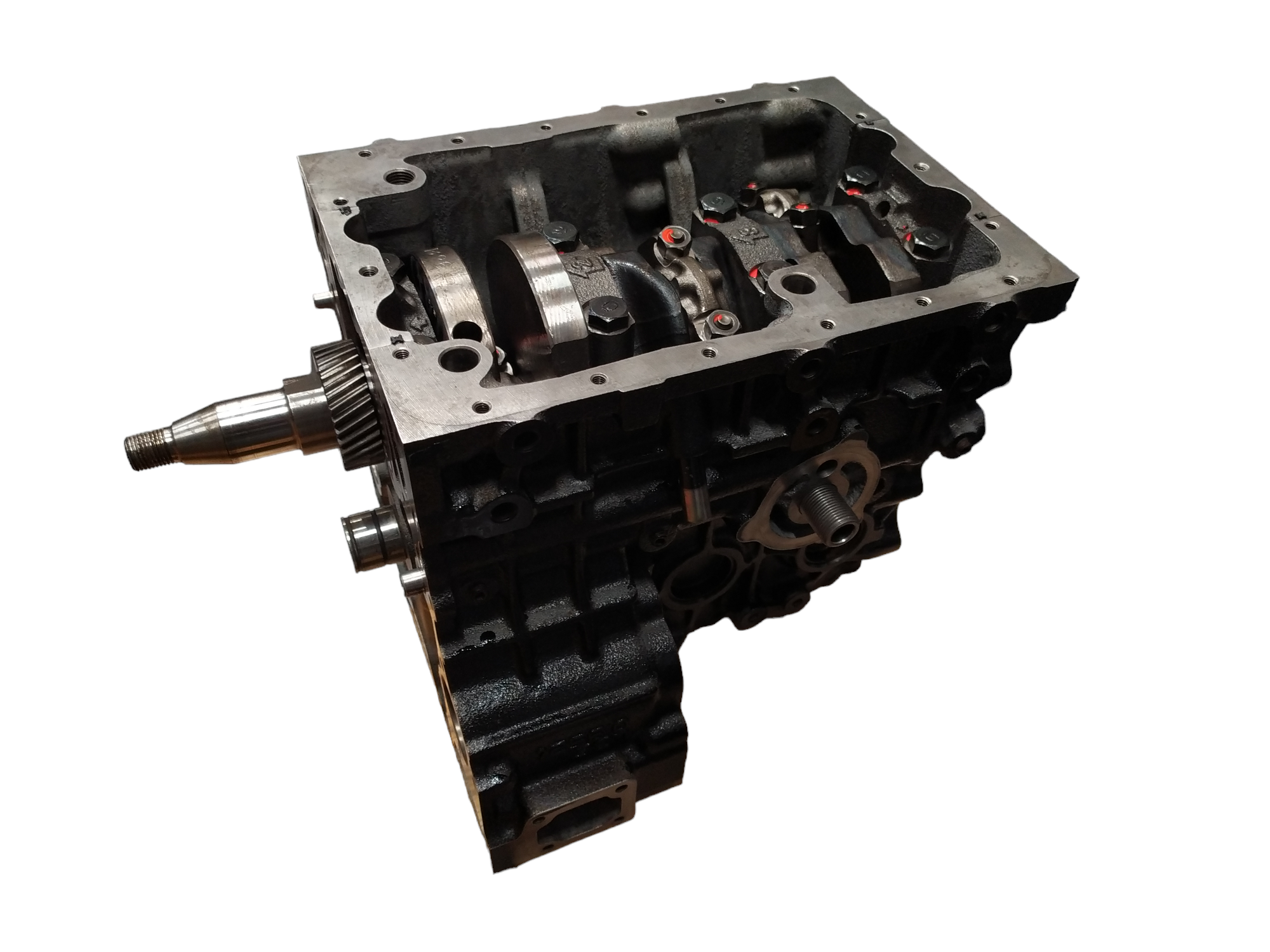 Kurbeltriebwerk Shortblock Motor für Mitsubishi L3E im AT Zwischenrad ? 28 mm