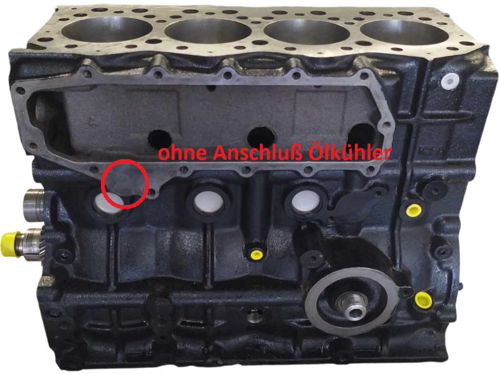 Kurbeltriebwerk Shortblock Motor für Mitsubishi S4S im AT